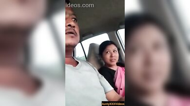 Offce aunty desi car blowjob video
